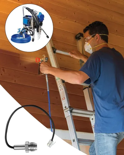 Vista 2 de Transductor de pulverizador de pintura de repuesto 243222 apto para pulverizador de pintura Graco Ultra 190ES 390 395 490 495 595 695 795 1095 1595