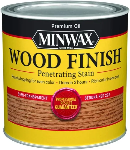 Vista 102 de Minwax 700494444 Acabado de madera, Miel, 1 cuarto de galón
