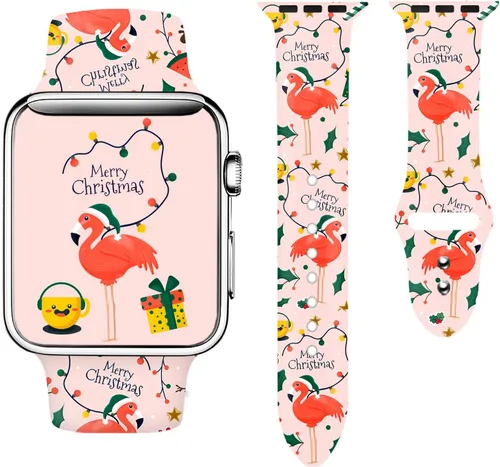 Vista 10 de Sport Silicone Band for Apple Watch Bands 38mm-49mm Women Men autismo