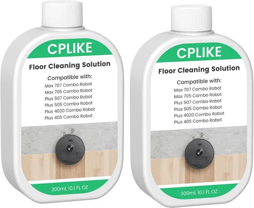 Vista 11 de CPLIKE Paquete de 4 soluciones de limpieza de suelos compatibles con robots combinados Roomba Plus 405/4020 / 505/507 Max 705/707, concentrado