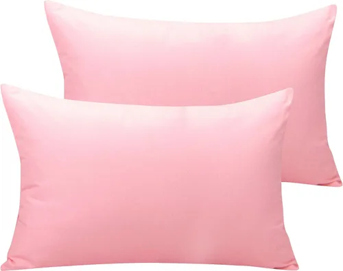 Vista 23 de NTBAY Juego de 2 fundas de almohada con cremallera para niños pequeños, 100% microfibra cepillada de 13 x 18 pulgadas, súper suaves y acogedoras