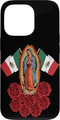 Vista 10 de Funda para iPhone 16 Nuestra Señora Virgen De Guadalupe Virgen María Mexicana