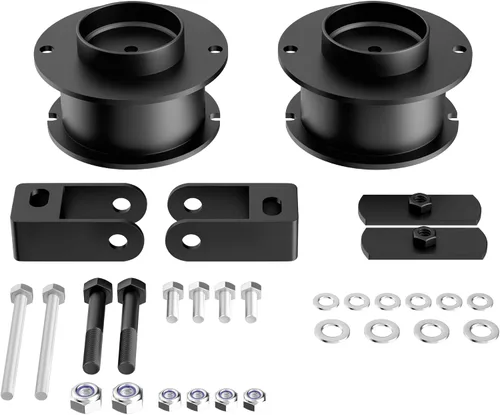 Vista 8 de Richeer - Kit de elevación de nivelación delantera de 2 pulgadas para Ram 2500 3500 4WD 2014-2024