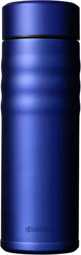Vista 17 de Kyocera Taza de viaje con tapa giratoria, 17oz, negro azabache