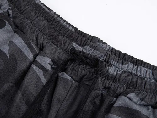 Vista 5 de FLYFIREFLY Pantalones cortos de entrenamiento de gimnasio para hombre, ligeros, atléticos, pantalones cortos para entrenamiento de culturismo