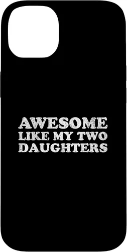 Vista 15 de Awesome Like My Two Daughters for Funny Mom Dad Parent Case for iPhone XR