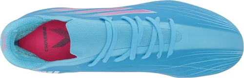 Vista 5 de adidas Tenis de fútbol unisex para adultos X Speedflow.2, CieloRosaBlanco