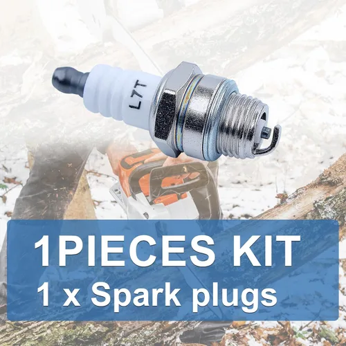 Vista 3 de Bujías de 2 tiempos, fáciles de instalar para piezas de motosierra Stihl NGK, bujías de repuesto automotrices compatibles con NGK BPMR7A 4626 Bosch