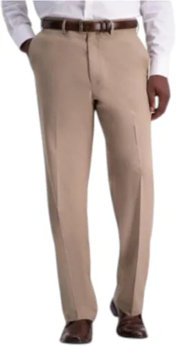 Vista 9 de Haggar Pantalón de vestir de ajuste clásico prémium para hombre Azul