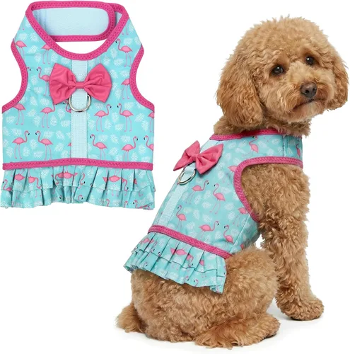 Vista 39 de Arnés para perro Parisian Pet - Arnés de libertad ajustable - Chaleco para perro de camuflaje verde - Arnés para perro de 100% tela de malla