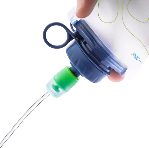 Vista 3 de Aquabend Botella de agua suave plegable a prueba de fugas, reutilizable, sin BPA, botella de agua ultraligera para correr, gimnasio, campamento