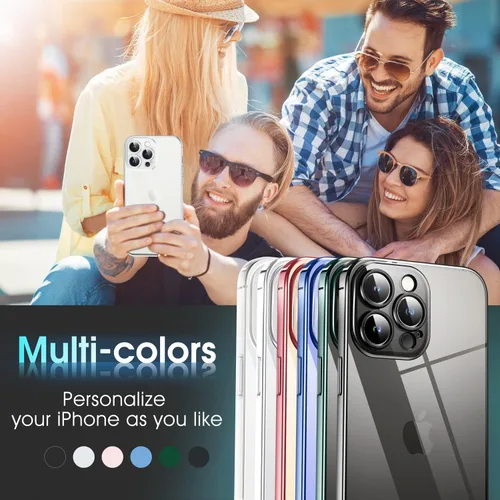 Vista 723 de Supdeal Funda cristalina transparente para iPhone 11, [No se amarillea] [Protección de la cámara] [Probado contra caídas de grado militar] Funda