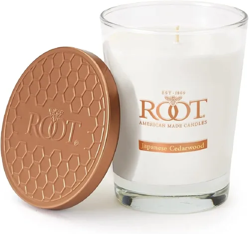 Vista 23 de Root Velas perfumadas de cera de abejas Veriglass, pequeño, Hosta