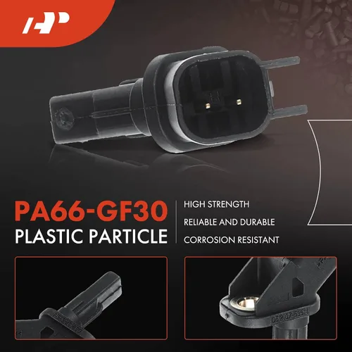 Vista 4 de A-Premium Sensor de velocidad de rueda ABS compatible con modelos Mazda - 3 2004-2013, 3 Sport 2011-2013, 5 2006-2010, 2012-2015 - Lado delantero