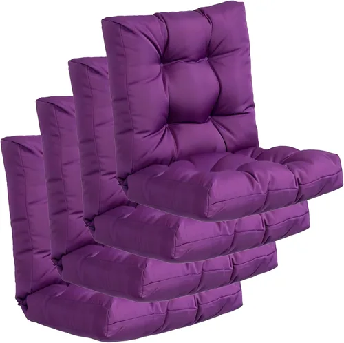 Vista 45 de QILLOWAY - Cojín o respaldo para asiento de exterior, cojín de repuesto, primavera/verano, Moderno, Beige