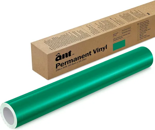 Vista 45 de ANT Melocotón, rollo de vinilo permanente de 24" x 4,5 m, rollo de vinilo adhesivo, para proyecto DIY, calcomanía, pegatina, compatible con Cricut