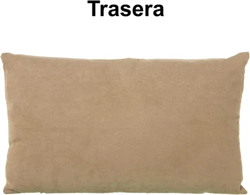 Vista 2 de Cojin 30 x 50 cm Polyester Amarillo C/Cream 30 x 50 cm