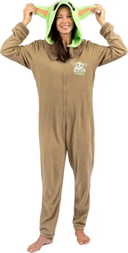 Vista 5 de STAR WARS Mandalorian and Grogu - Disfraz de pijama para hombre