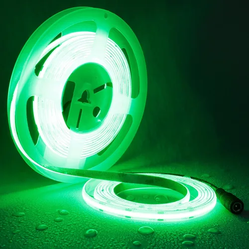 Vista 18 de TOPAI Tira de luz LED COB de 12 V, 3000 K, blanco cálido, impermeable, IP65, 480 LEDs/M, súper brillante, 4000 lúmenes, CRI>90, 16.4 pies, sin