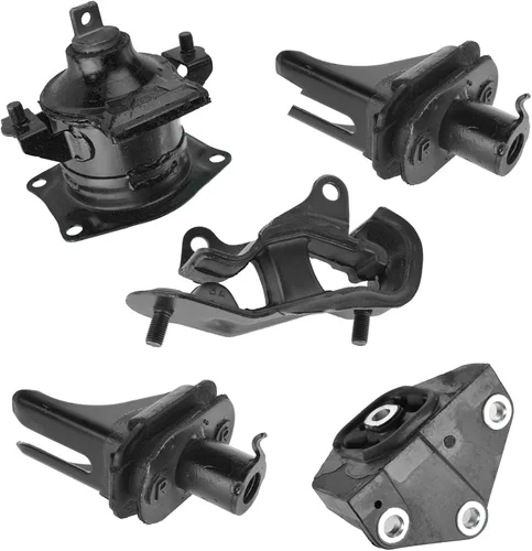 Vista 95 de TRQ Kit de montaje de motor de transmisión de motor de 5 piezas compatible con Ford Five Hundred Montego 6sp Auto AT 2005 - 2007