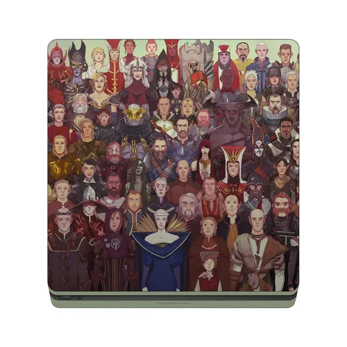 Vista 2 de Head Case Designs Calcomanía de vinilo con licencia oficial de EA Bioware Dragon Age Cast of Ththousands Inquisition Graphics para juegos Elenco De