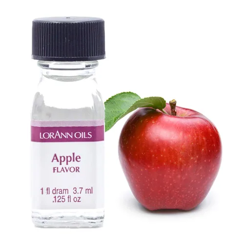 Vista 2 de LorAnn Apple SS Flavor, 1 botella de dram (0.0125 fl oz - 0.1 fl oz - 1 cucharadita)