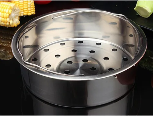 Vista 3 de Steamer Basket Rack Set Stainless Steel 3 Piece for Pressure Cookers