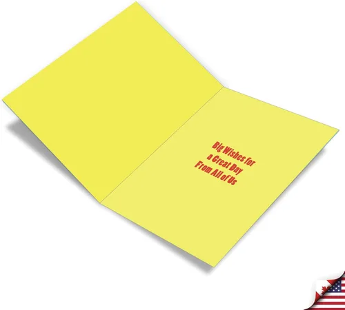 Vista 2 de NobleWorks - Tarjeta divertida jumbo para el Día del Padre (8.5 x 11 pulgadas), tarjeta de notas de humor, regalo para papá, padrastro, abuelo