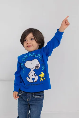 Vista 2 de Peanuts Snoopy Charlie Brown and Friends - Paquete de 2 camisetas gráficas de manga larga