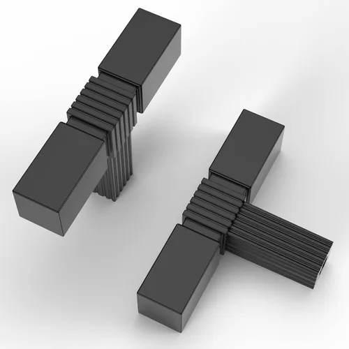 Vista 24 de Asidrama - Paquete de 6 manijas de gabinete de cocina color níquel satinado cepillado de 3.75 pulgadas (96mm), tiradores para gabinete, accesorios