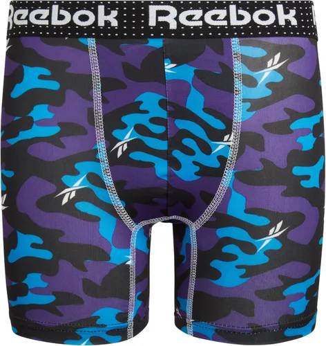 Vista 4 de Reebok Ropa interior para niño - Calzoncillos tipo bóxer Performance (paquete de 4)