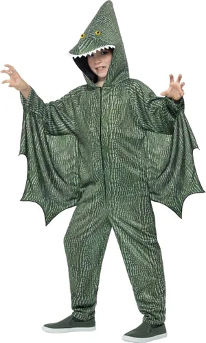 Vista 3 de Childrens Fancy Party Book Week Day Animal Outfit Pterodactyl Dinosaur Costume