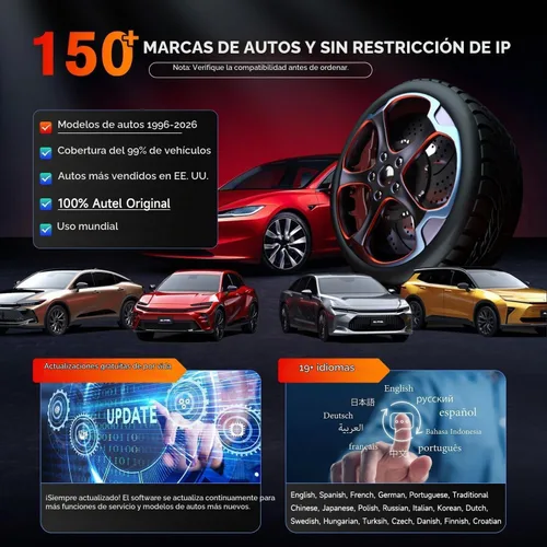 Vista 9 de Autel MaxiTPMS TS501 PRO TPMS Herramienta de programación, 2026 igual que TS508 Up of TS501 TS408S, Program Autel MX-Sensor 315/433MHz, Relearn
