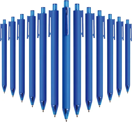 Vista 12 de CRYLLIS Bolígrafos a granel, paquete de 50 bolígrafos para bolígrafos de tinta negra, escritura suave, sin manchas, suministros de oficina, regalos