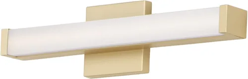 Vista 20 de Maxim Lighting Spec - Lámpara de tocador de baño Acabado de aluminio de níquel satinado Lámpara contemporánea para interiores Ideal para baños