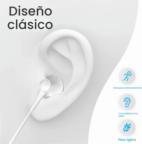Vista 5 de Paquete de 4 auriculares USB C con cable, auriculares estéreo de alta fidelidad con micrófono, control remoto en el oído para Samsung Galaxy S23 S22