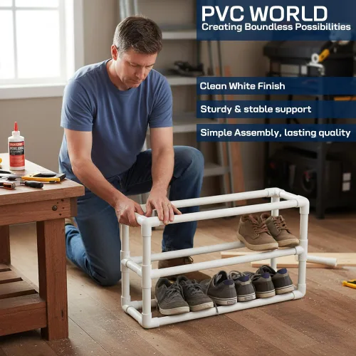 Vista 7 de Accesorios de PVC de 1 pulgada (paquete de 10) de 3 vías (paquete de 10) para muebles, conector de codo de 1 pulgada, resistente para muebles