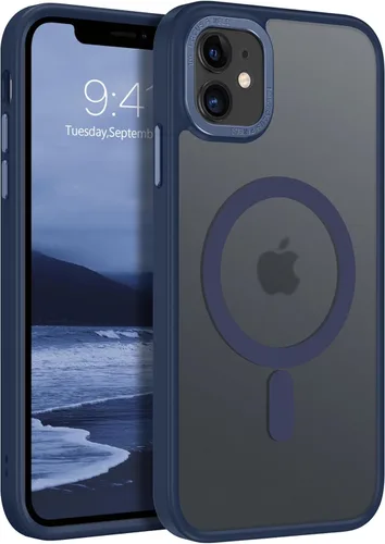 Vista 14 de BENTOBEN Funda para iPhone 11, Funda de teléfono para iPhone 11 Funda Magnética [Compatible con Mag Safe] Translúcida Mate Delgada Resistente a