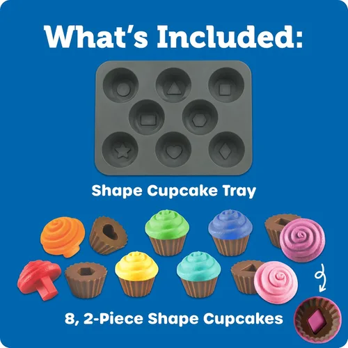 Vista 6 de Clasificación de formas en forma de madalenas, Smart Snacks de Learning Resources