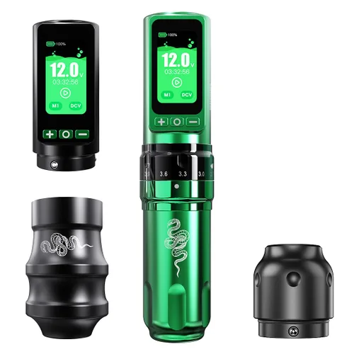 Vista 10 de Mast Tattoo Kit de máquina de tatuaje inalámbrico Fold Pro