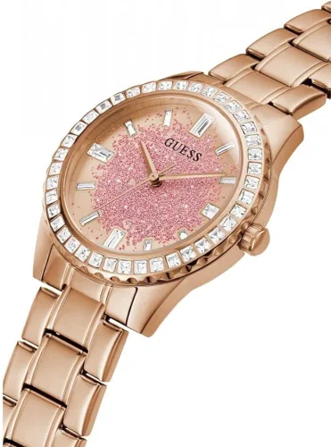 Vista 4 de GUESS Ladies Sport Glitter Crystal 38mm Watch
