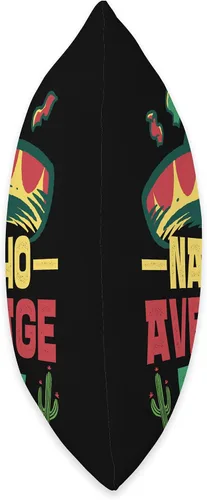 Vista 2 de Not Your Ordinary Name. Nacho Average Drew - Almohada (16 x 16 pulgadas), multicolor