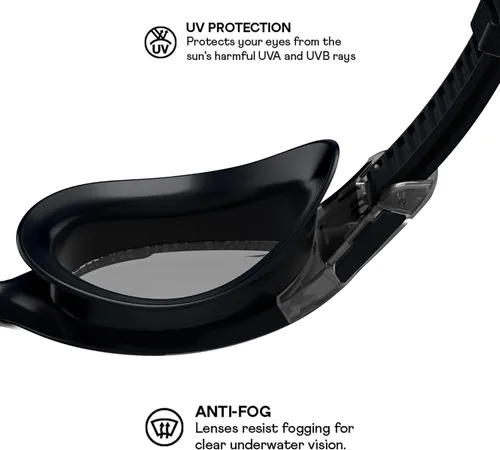 Vista 2 de Speedo Gafas de natación unisex para adultos Hydrosity