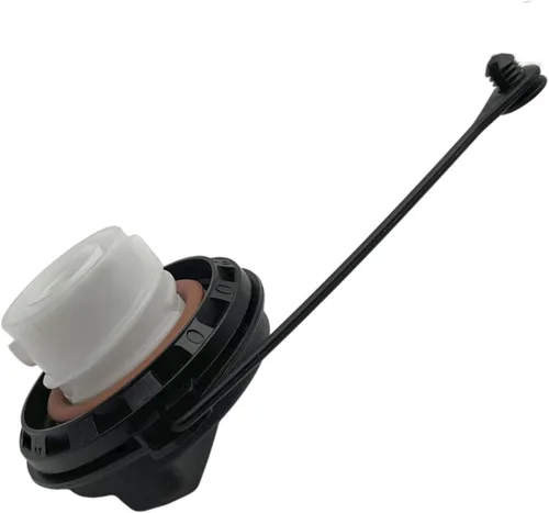Vista 8 de Tapa de gas combustible con correa sin bloqueo HC3Z-9030-B compatible con Edge Escape F-150 F-250 F-350 F-450 F-550 F-600 Super Duty Focus Freestar