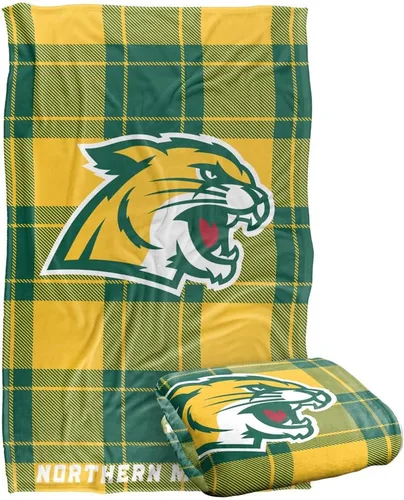 Vista 292 de LOGOVISION St John's University Campus Plaid Spirit Silky Touch Manta súper suave 36 x 58 pulgadas