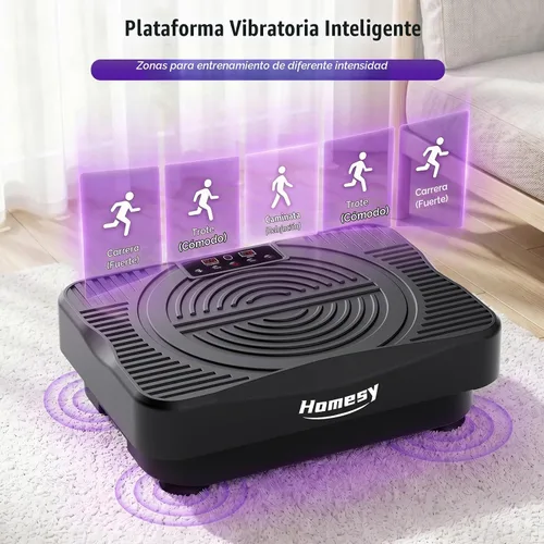 Vista 5 de Homesy Vibration Plate Exercise Machine Shake Plate for Lymphatic Drainage