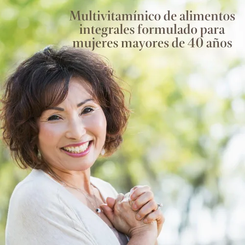 Vista 3 de Garden of Life Organics Vitaminas para Mujeres de 40+ - 60 Tabletas, Multivitamínico para Mujeres de 40+, Vitaminas Veganas para Mujeres Mayores