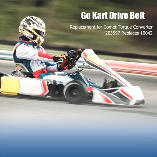 Vista 7 de WFLNHB Go Kart - Correa de transmisión de 37 x 98 pulgadas para convertidor de par 203597, sustituye a 10042 (1)