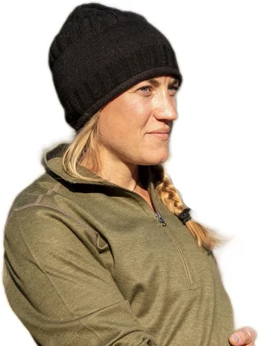 Vista 7 de Gorro de alpaca con forro de campo para hombre y mujer, 5 opciones