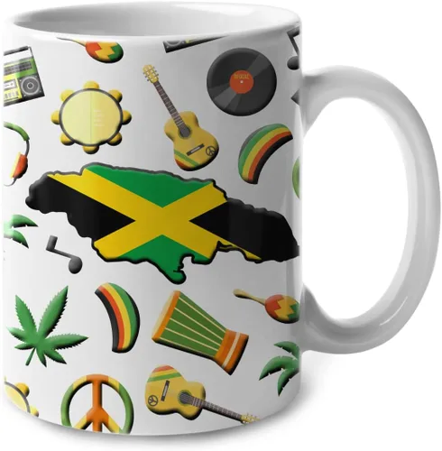 Vista 22 de Lotacy Taza de café con símbolos de Cuba con bandera de mapa, taza de cerámica de bandera cubana de 11 onzas, recuerdo de Cuba y regalos, idea
